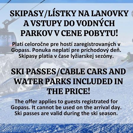 Chalets Jasna Collection Zahradky Демяновская долина Экстерьер фото